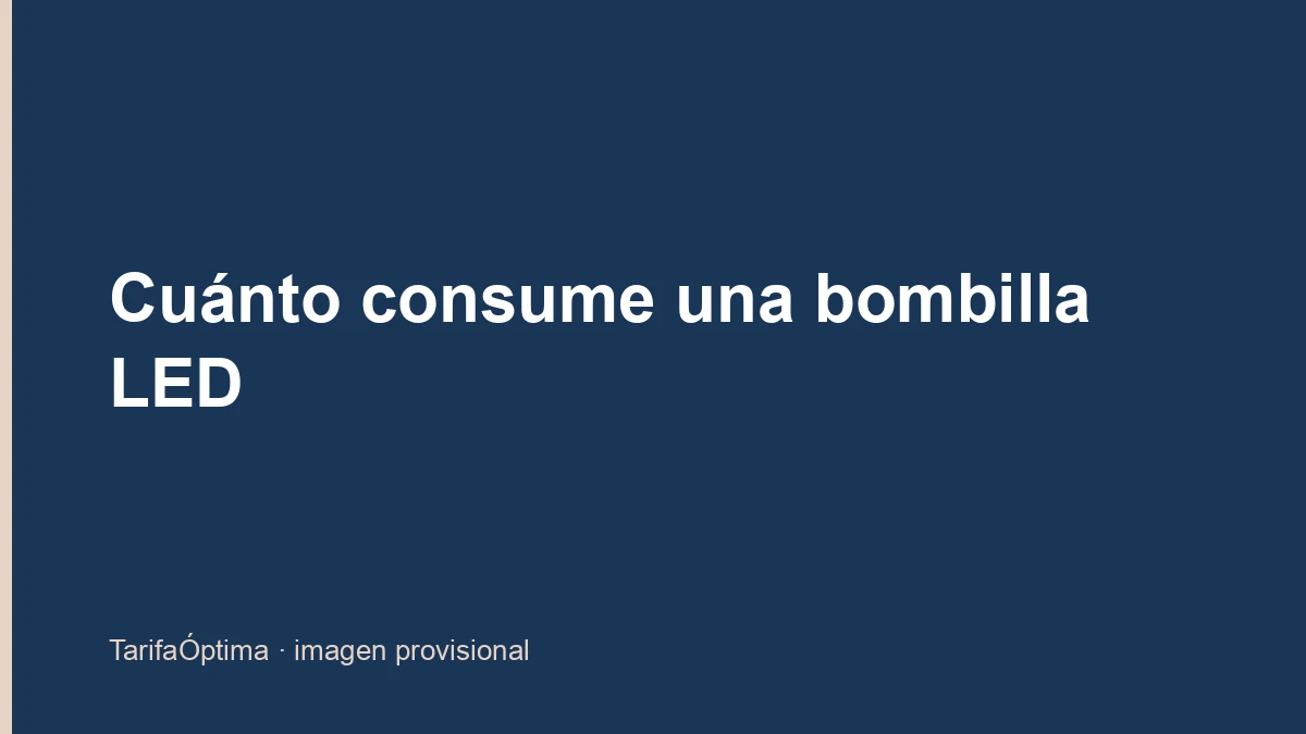 Bombilla LED encendida junto a su etiqueta energética europea