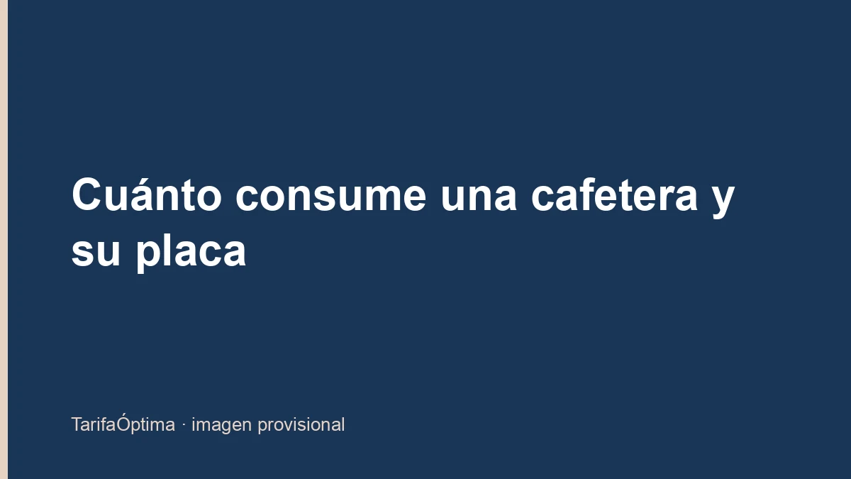 Cafetera de goteo con la jarra sobre la placa calefactora
